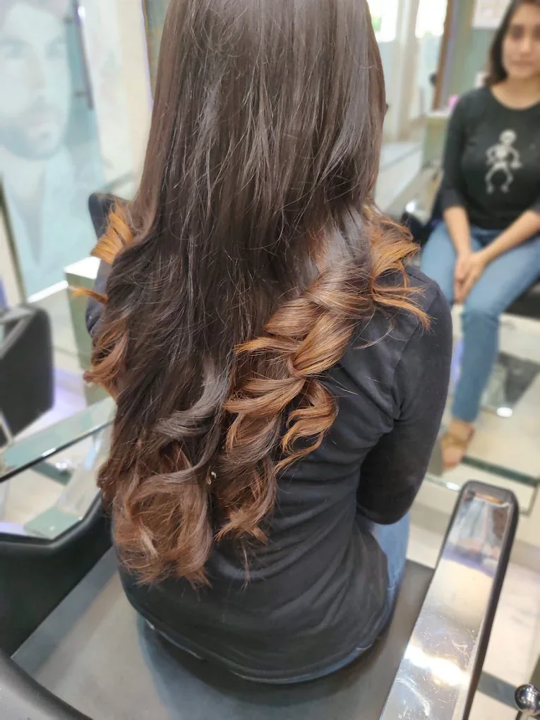 Hair colour work